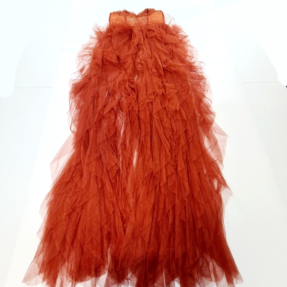 For Love & Lemons x REVOLVE Bustier Gown in Rust - Picture 13 of 13
